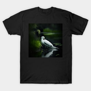 Snow egret T-Shirt